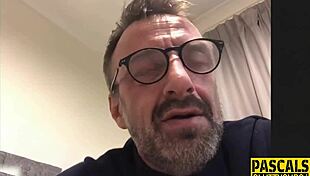 sub milf with big tits gets banged hard with toys in group bdsm session