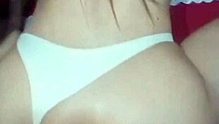 Amateur Sex with Big Tits Mature in Lingerie, Gaping Creampie