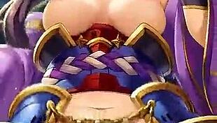 Hentai ride compilation features animated cartoon sex