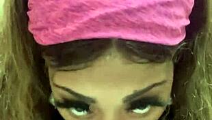 Milf Sucks and Toys Dicks in Homemade POV Scene