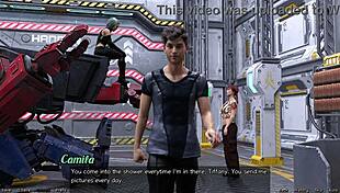 Check Out That Cute Robot Girl's Big Tits!