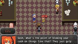 Henteria Chronicles 3 Part 11: Suggestive Asian Cowgirl And Blowjob Scenes In Pixel Art.