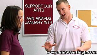 i fucked innocent dillion harper in classroom with her firm tits