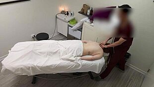 Hot redhead trophy wife claims massage, but we know it's more