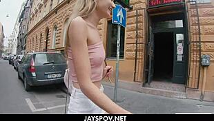 Jay's pov - young 18+ skinny teen 18+ tiffany tatum gets creampied