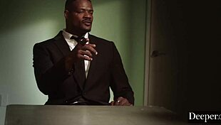 Anna Claire Clouds Begs for Deeper BBC in Doggy Style with Handcuffs and Rimjob