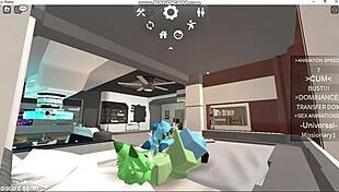 Roblox Furries Engage In Intense Oral Sex