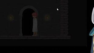 What’s behind the Castle of Temptation game with machine-translated anime subtitles?