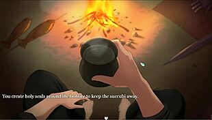 succubus covenant hentai game sex scene with pink hair demongirl