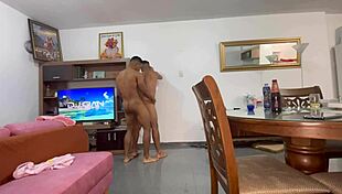 Venezuelan Singer's Secret Anal Fiesta in the Gym with Big Black Cock.