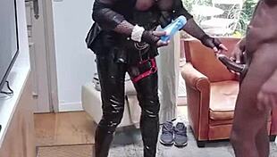 Mature Transsexual Sissy Loves BBC Ass Fuck From Huge Monster Cocks.