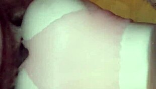 First Ejaculation Experience With A Toy On Pussy.