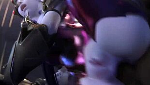 A Selection Of Videos With Widowmaker From The Overwatch Game!
