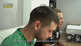 brazilian gay loses bet but wins friend’s bareback ass pounding