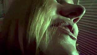 BBW in POV Sex at Halloween Party with Dirty Talk