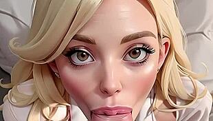 secretly sucking my stepdad’s big cock in this wild spanish anime vid