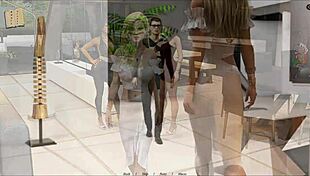 She says, 'alternate existence with big tits and monster cock'