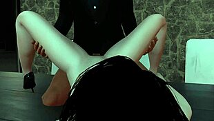 Is the office bitch ready for cum?