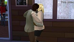 i have coffee with a friend while he fucks her in the bathroom