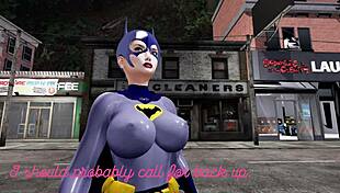 Hey man, check this out, a black guy in Second Life is banging Batwoman hard!