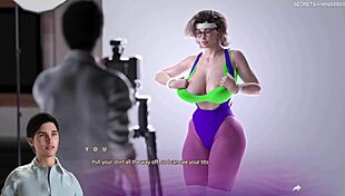 Stepmom with huge tits in 3d anime