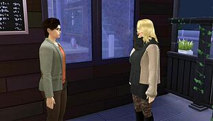 i have coffee with a friend while he fucks her in the bathroom