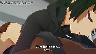 watch this petite latina ride that big black cock in her casting interview, creampied in 3d hentai style