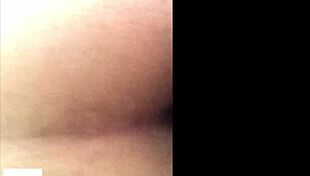 Hotwife tribute to horny latina and husband in videocall