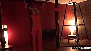 Unfaithful British Milf Lady Sonia Reveals Her Huge Melons at Wedding