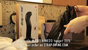 truth or dare game turns french babes into moaning lesbians using strap-on toys for girl on girl action