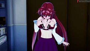 xenovia asks, 'am i a bad bitch fucking rias gremory in this hentai?'