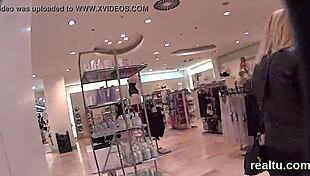 Stunning Czech Nympho Seduced in Mall and Drilled POV