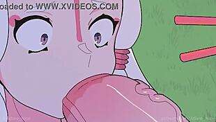 watch purah and paya subtly suck link's big dick in this cartoon anime hentai with big ass