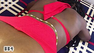 Ebony Girl Sucks And Fucks Monster BBC!