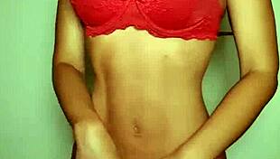 Briana Banderas Teases in Ripped Lingerie