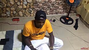 Damn, this monster black shaft drives me wild every morning!