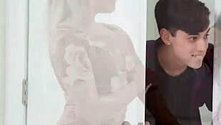 Wow! Ebony milf Layton Bento craves young white guys with huge cocks!