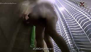 I Jump in the Shower with My Friend to Show How She Fucks Her Boyfriend. That Slut Has a Huge Ass!