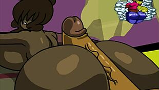 want to see this cartoon assjob with big black cock?