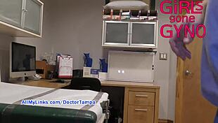 just chilling with stacy shepard's bloopers from the perverted podiatrist set. nonnude backstage exam room fun at girlsgonegynocom.