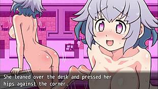 Serina Suzuyo flashes her tits in the game