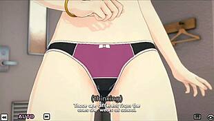 in the special harem class, violet explores desires with classmates