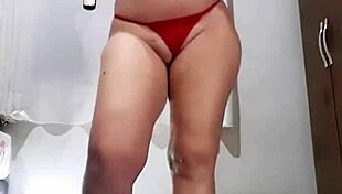 Slut Rips Clothes and Assfucks with Dildo!