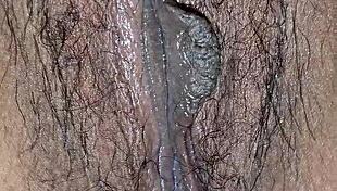 A latina milf gets a close-up in this gay amateur scene.