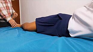 Padrastro barges in to smash hijastra's coño. Ends with creampie in culo!