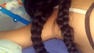 sex with my stepsister's huge ass in homemade bisexual fun 😈