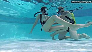 minnie manga takes a hard dick underwater in wild outdoor action