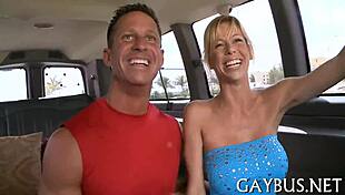 What a gratifying blowjob from this gay hunk!