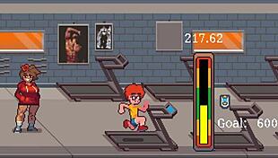 Muscular Girl Sucks Cock After Gym Training In Hentai Game