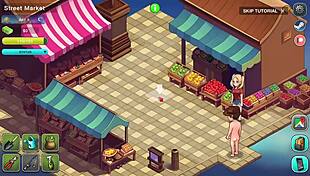 Honeysun Gameplay Part 1 Starts With Redhead Flight Attendant In Cosplay